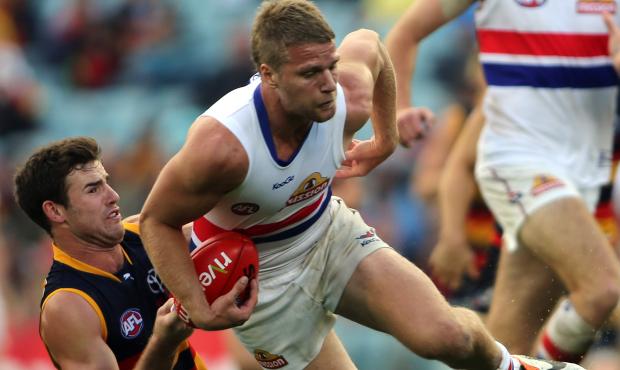 AFL 2013 Rd 02 - Western Bulldogs v Fremantle